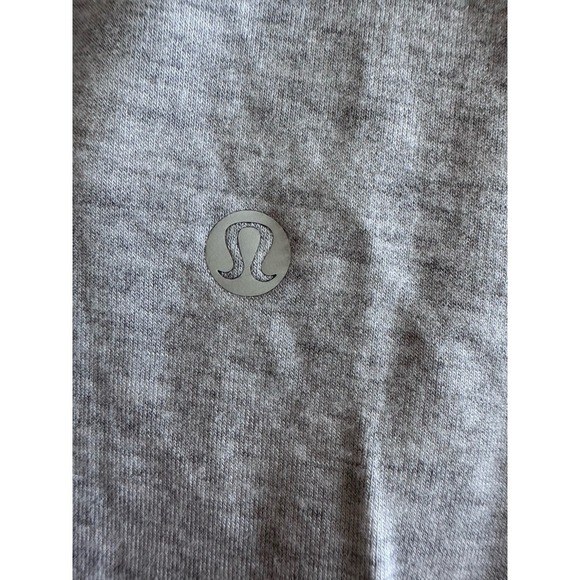 Lululemon Warm Down Jogger Size 4 Soft Touch Heathered Core Ultra Light Grey EUC - Picture 9 of 12